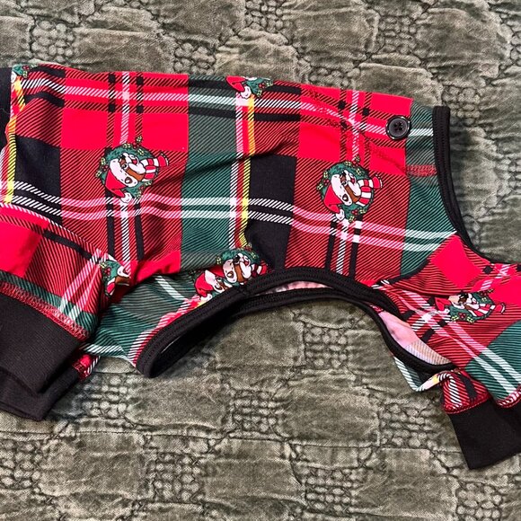Buccees Pet/Dog Christmas Pajamas NWOT Size S - Picture 3 of 3
